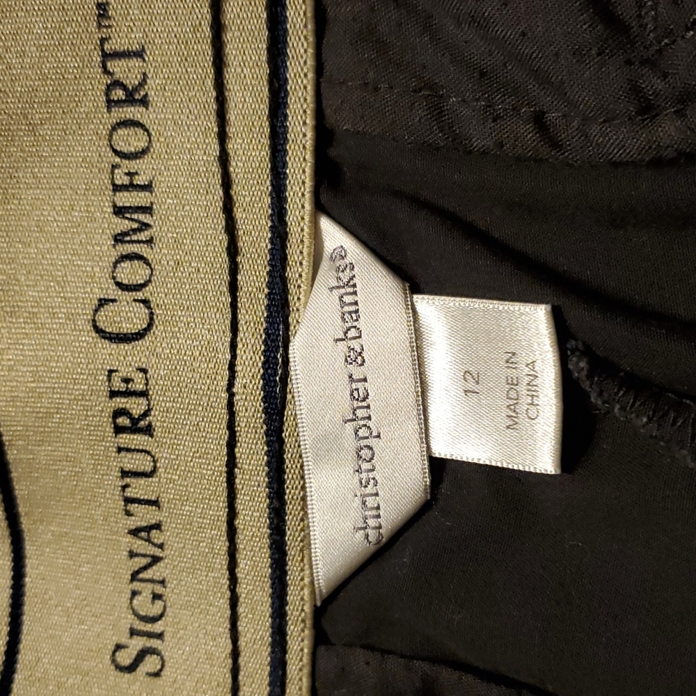 Christopher & Banks Signature Comfort Women's Black Shorts - Size 12 - Picture 7 of 8